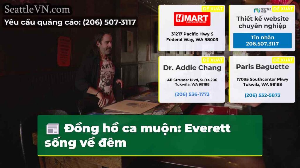Đồng hồ ca muộn: Everett sống về đêm