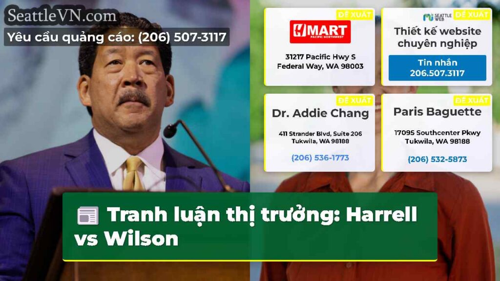 Tranh luận thị trưởng: Harrell vs Wilson
