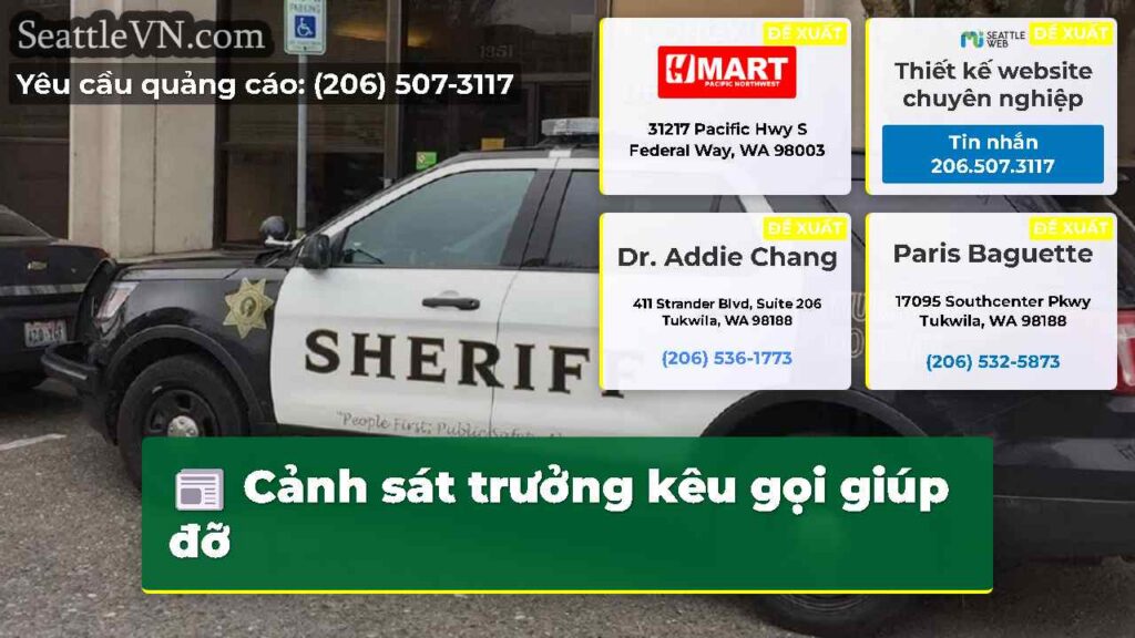 Cảnh sát trưởng kêu gọi giúp đỡ