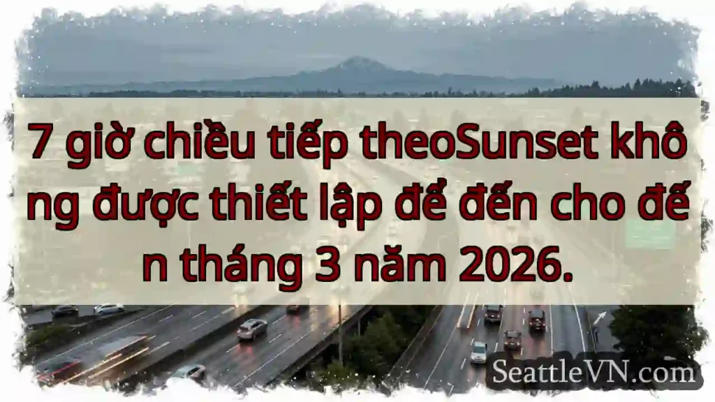 7 giờ chiều tiếp theoSunset không được thiết lập
