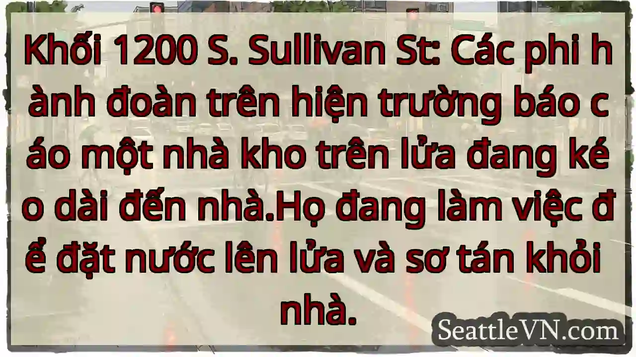 Khối 1200 S. Sullivan St: Các phi hành đoàn trên