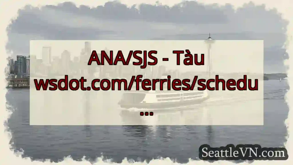ANA/SJS - Tàu