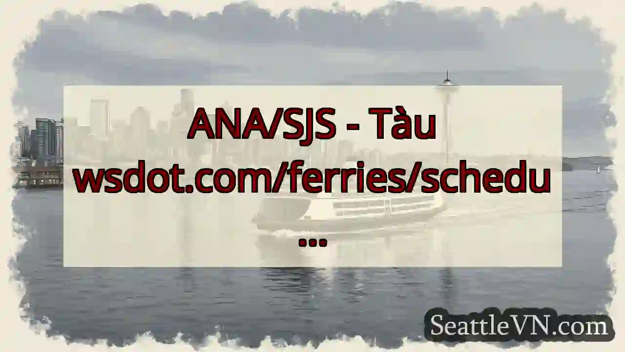 ANA/SJS - Tàu