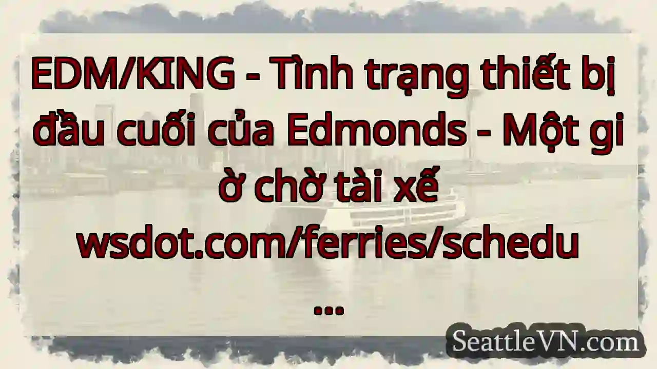 EDM/KING - Tình trạng thiết bị đầu cuối của