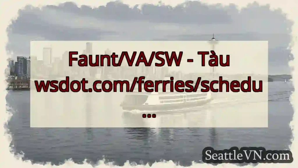 Faunt/VA/SW - Tàu
