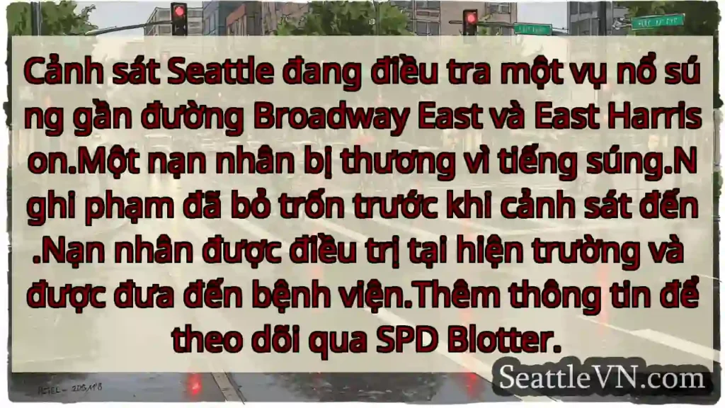 Cảnh sát Seattle đang điều tra một vụ nổ súng gần