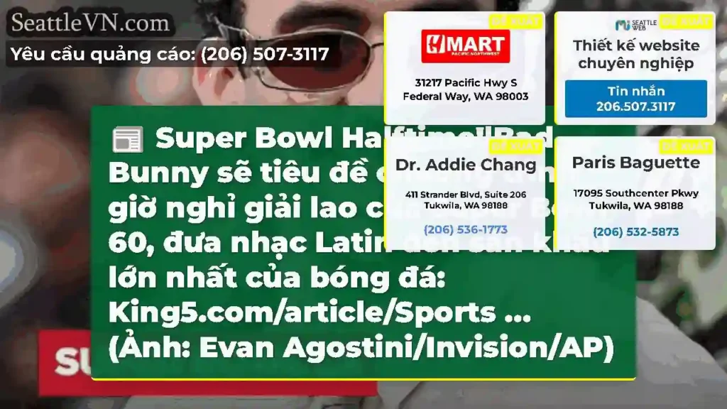 Super Bowl Halftime!|Bad Bunny sẽ tiêu đề chương