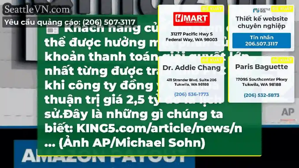 Khách hàng của Amazon có thể được hưởng một phần