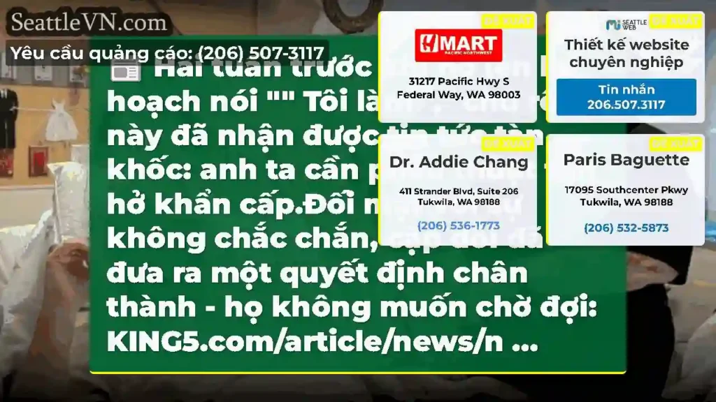 Hai tuần trước khi họ lên kế hoạch nói Tôi làm ,