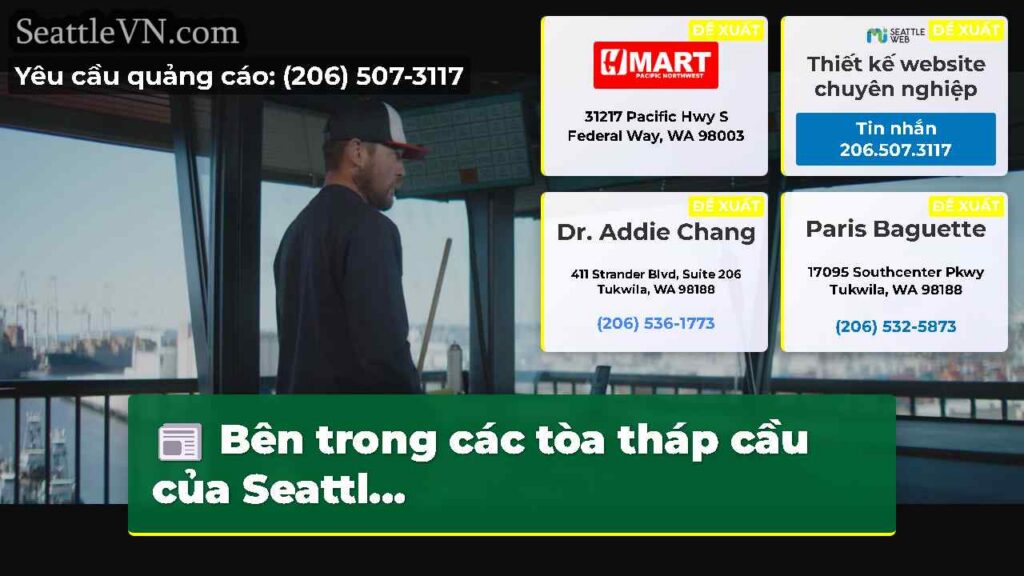 Bên trong các tòa tháp cầu của Seattl...