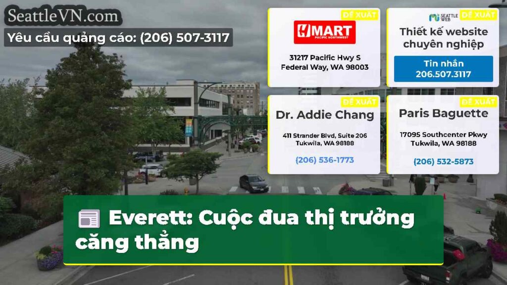 Everett: Cuộc đua thị trưởng căng thẳng