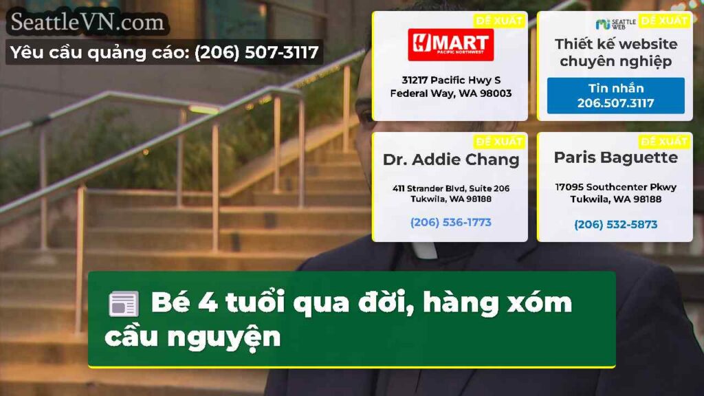 Bé 4 tuổi qua đời, hàng xóm cầu nguyện