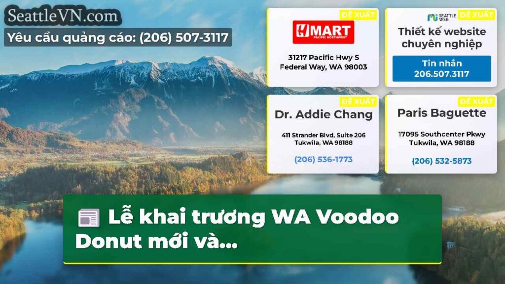 Lễ khai trương WA Voodoo Donut mới và...