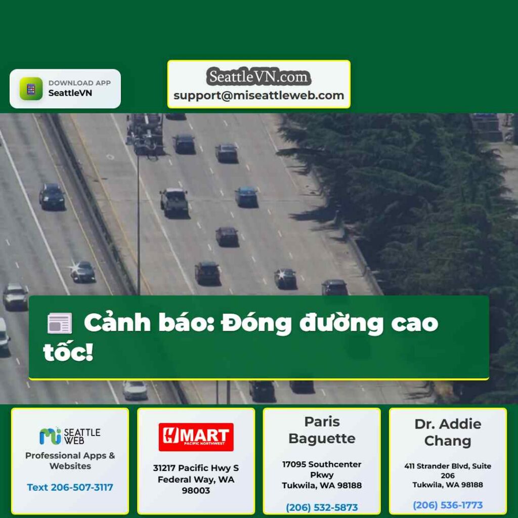 Cảnh báo: Đóng đường cao tốc!