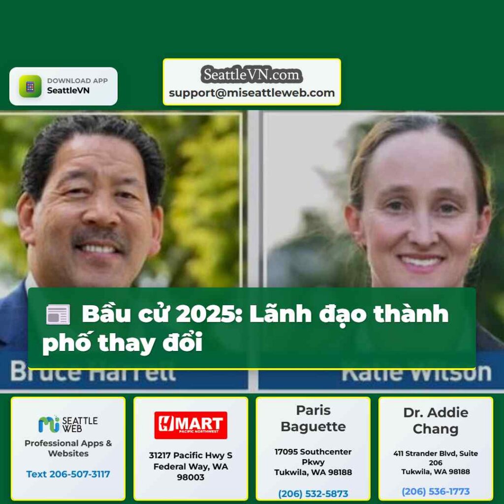 Bầu cử 2025: Lãnh đạo thành phố thay đổi