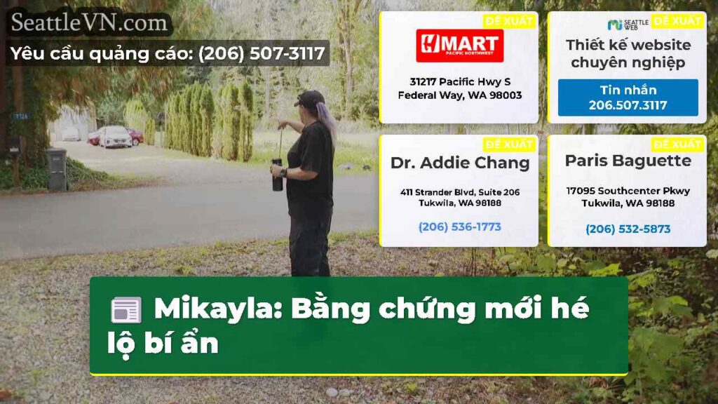 Mikayla: Bằng chứng mới hé lộ bí ẩn