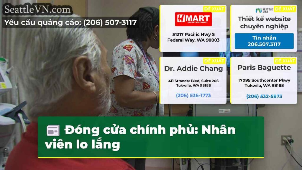 Đóng cửa chính phủ: Nhân viên lo lắng
