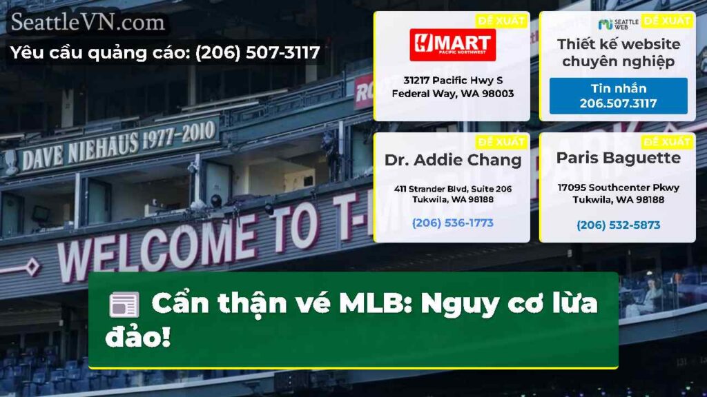 Cẩn thận vé MLB: Nguy cơ lừa đảo!