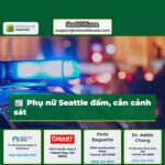Phụ nữ Seattle đấm cắn cảnh sát