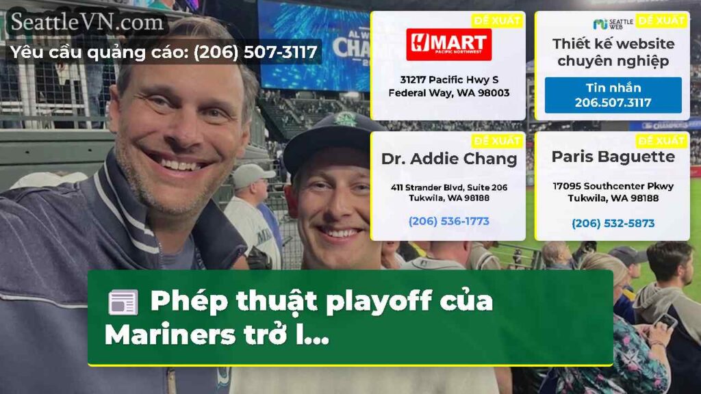 Phép thuật playoff của Mariners trở l...
