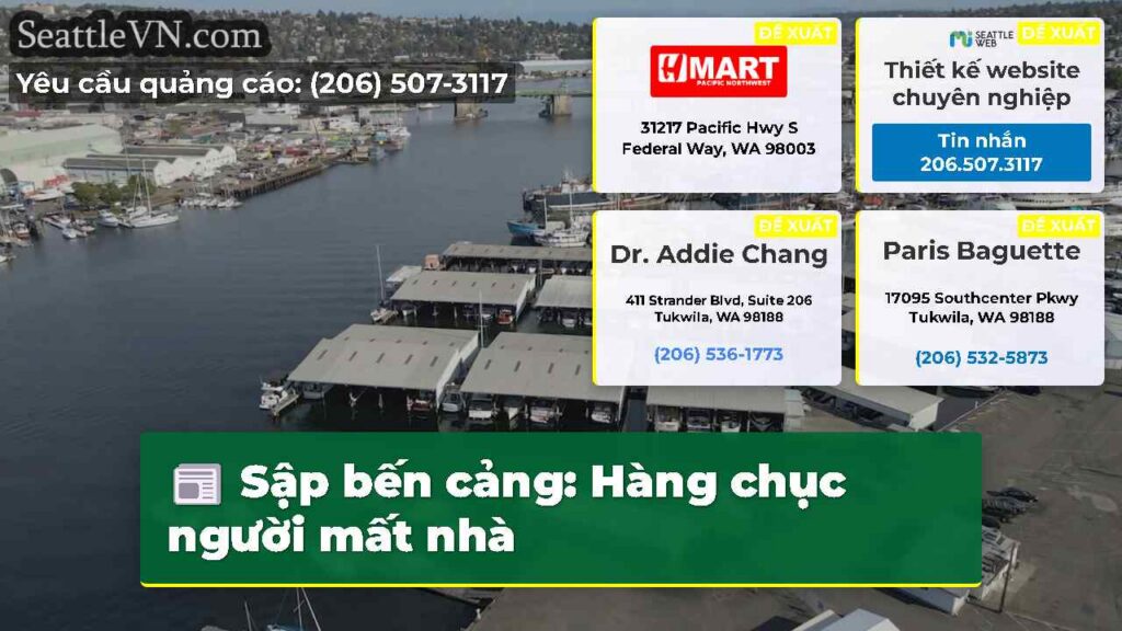 Sập bến cảng: Hàng chục người mất nhà