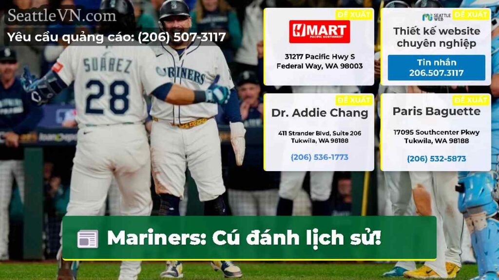 Mariners: Cú đánh lịch sử!