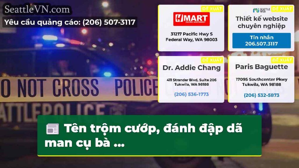 Tên trộm cướp, đánh đập dã man cụ bà ...