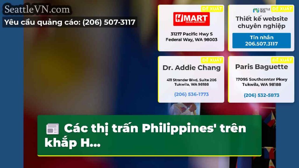 Các thị trấn Philippines' trên khắp H...