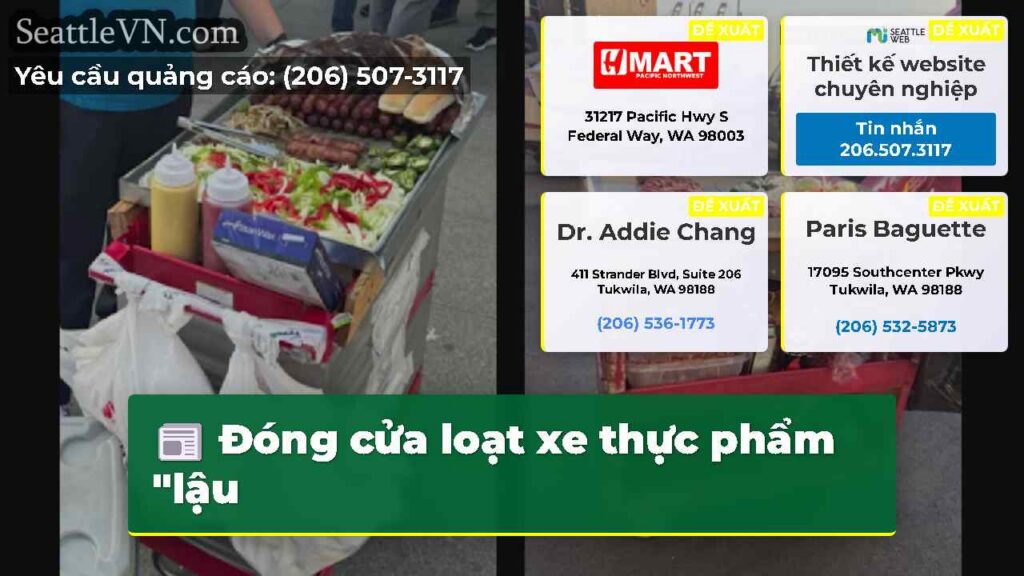 Đóng cửa loạt xe thực phẩm "lậu