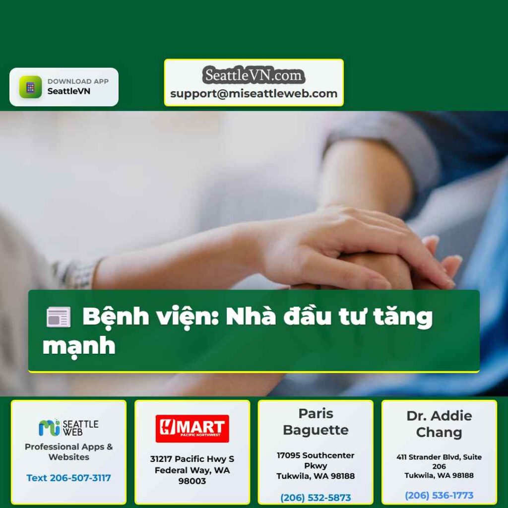 Bệnh viện: Nhà đầu tư tăng mạnh