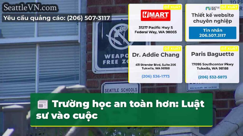 Trường học an toàn hơn: Luật sư vào cuộc