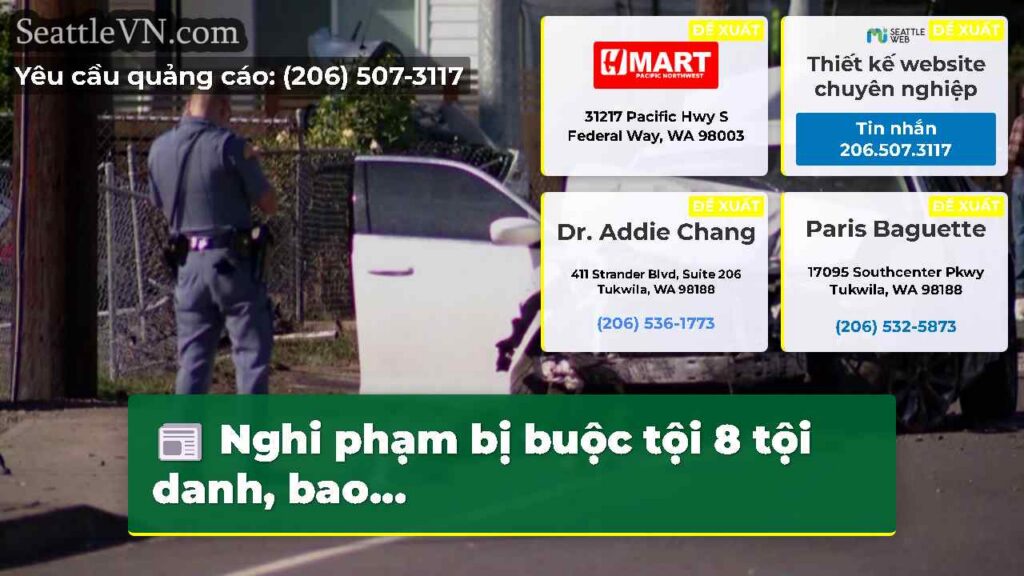 Nghi phạm bị buộc tội 8 tội danh, bao...