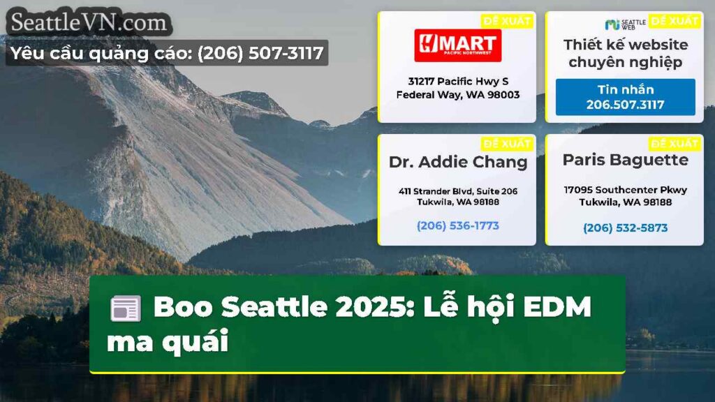 Boo Seattle 2025: Lễ hội EDM ma quái