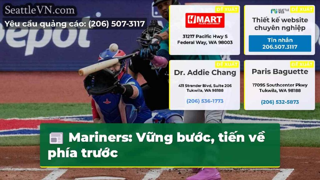 Mariners: Vững bước, tiến về phía trước