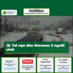 Tai nạn đèo Stevens 2 người chết