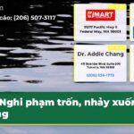Nghi phạm trốn nhảy xuống sông