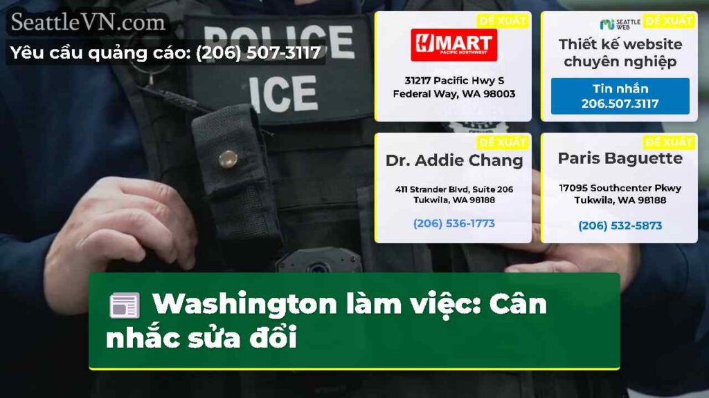 Washington làm việc: Cân nhắc sửa đổi