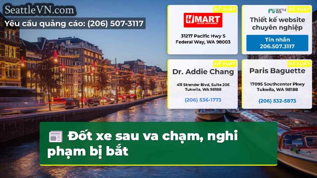 Đốt xe sau va chạm, nghi phạm bị bắt