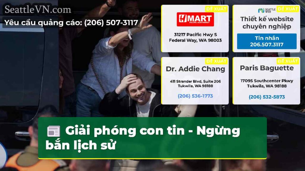 Giải phóng con tin - Ngừng bắn lịch sử