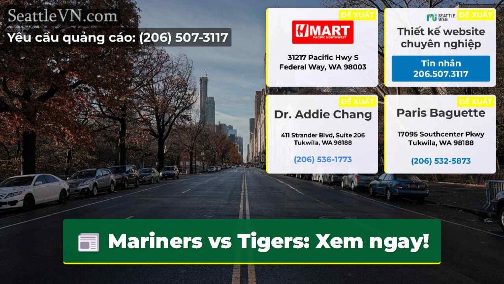 Mariners vs Tigers: Xem ngay!
