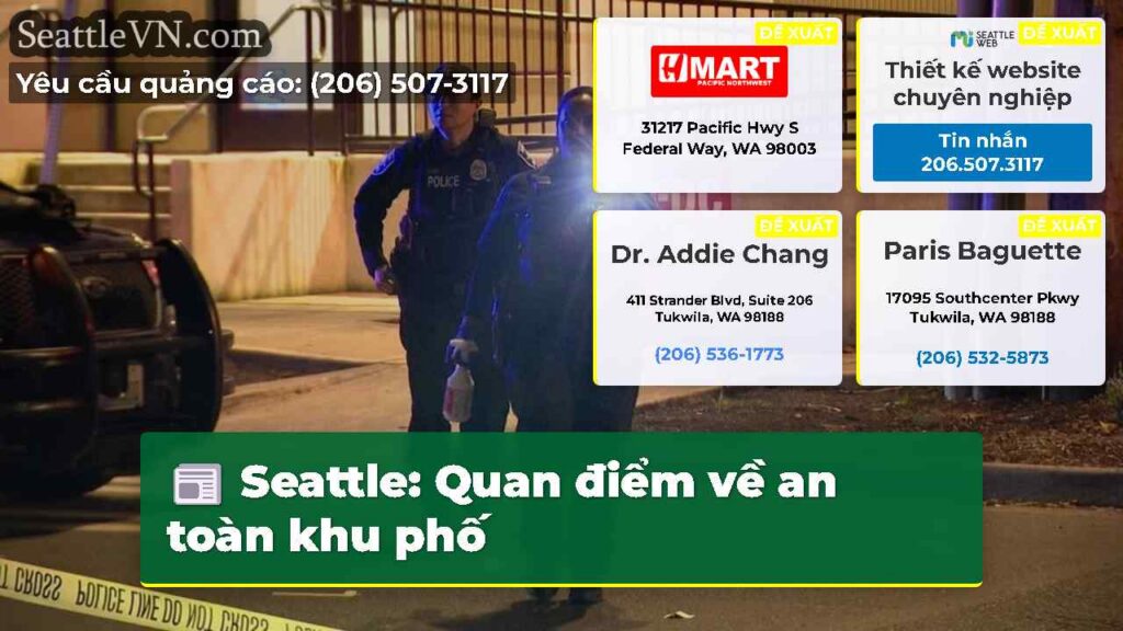 Seattle: Quan điểm về an toàn khu phố