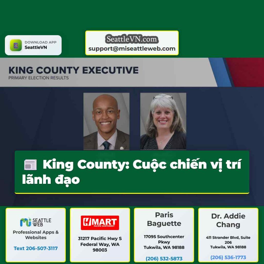 King County: Cuộc chiến vị trí lãnh đạo