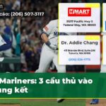 Mariners 3 cầu thủ vào chung kết