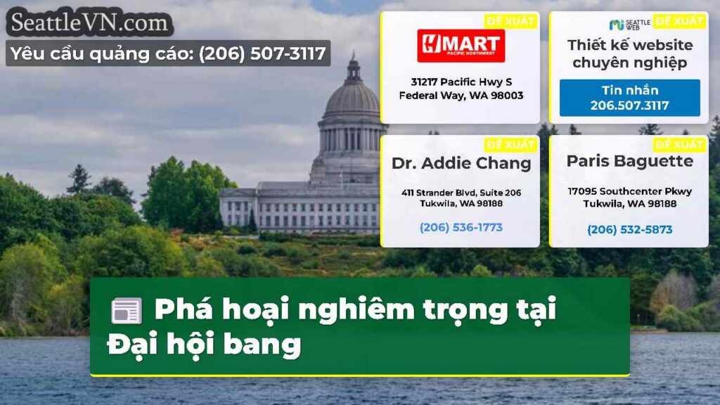 Phá hoại nghiêm trọng tại Đại hội bang