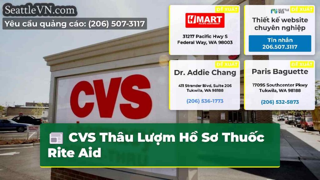 CVS Thâu Lượm Hồ Sơ Thuốc Rite Aid