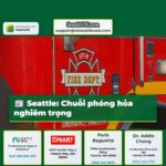 Seattle Chuỗi phóng hỏa nghiêm trọng