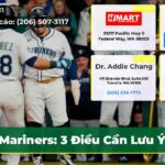 Mariners 3 Điều Cần Lưu Ý