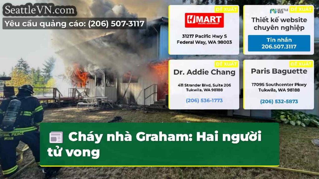 Cháy nhà Graham: Hai người tử vong