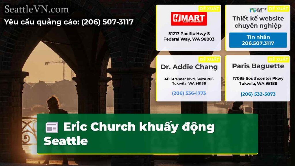 Eric Church khuấy động Seattle
