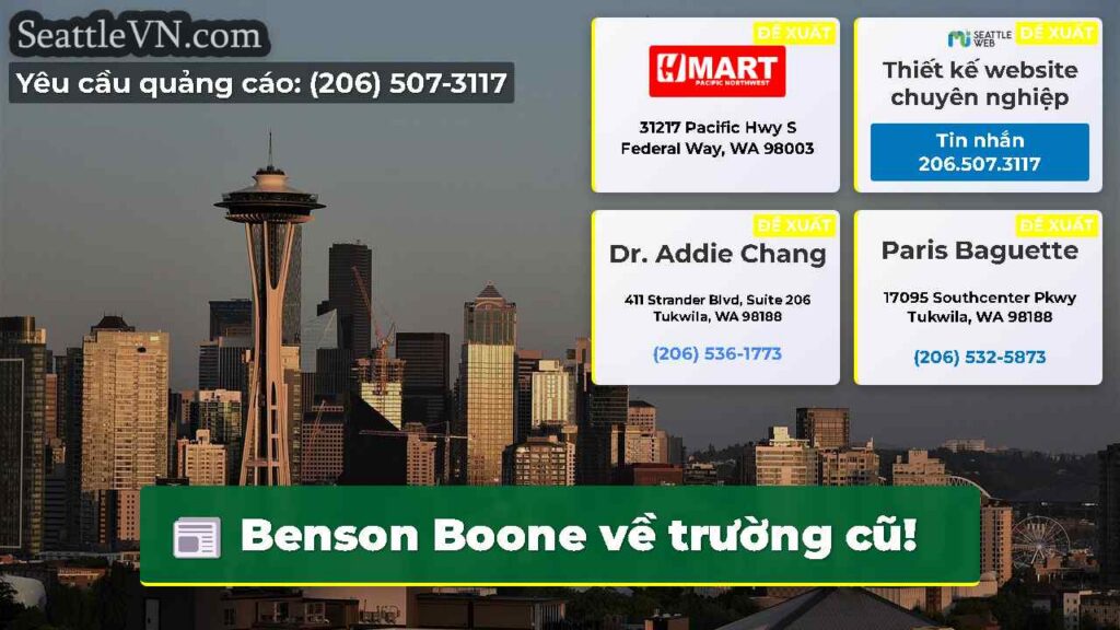 Benson Boone về trường cũ!